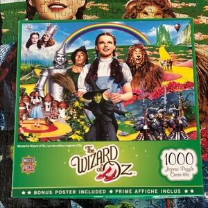 Wonderful Wizard of Oz 1000 Piece Master Pieces Jigsaw Puzzle